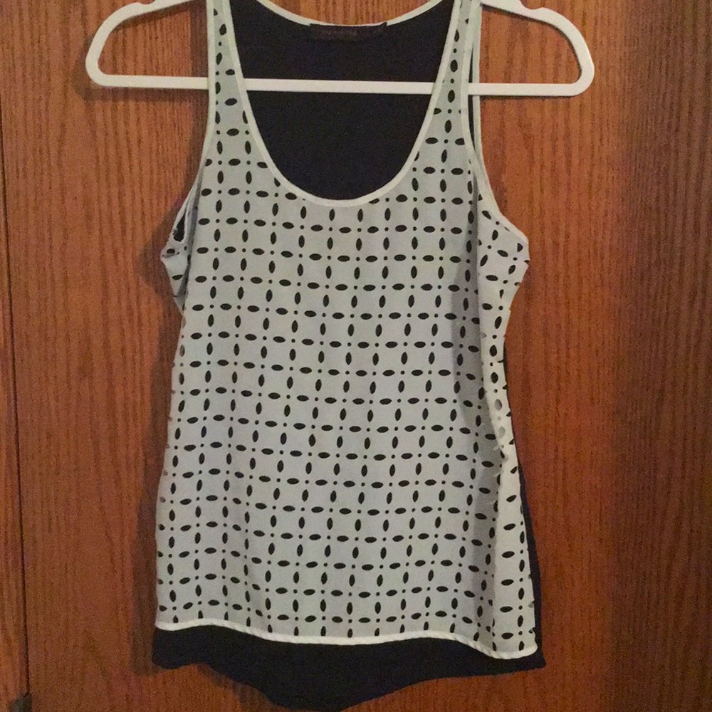 The Limited Laser Cut Tank Blouse